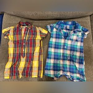 2 Onesies for 24M— Polo & Carter’s